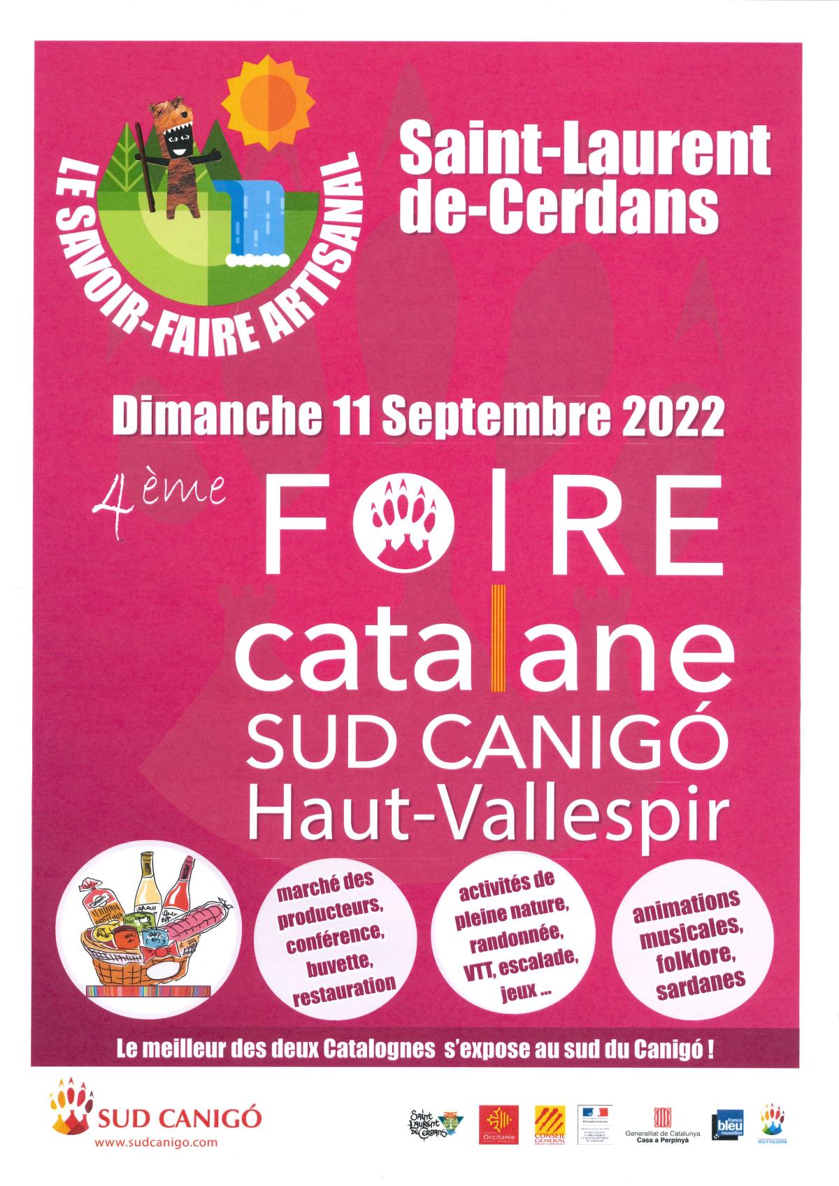 Foire catalane de Saint Laurent de Cerdans