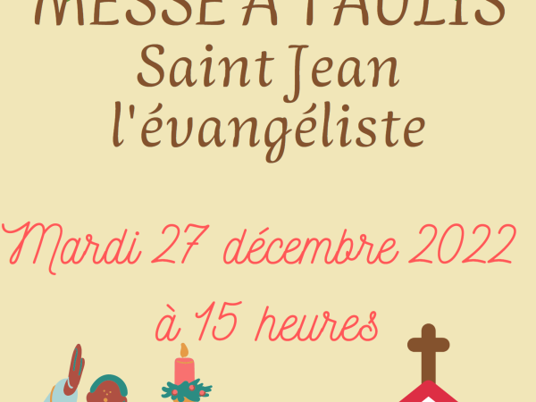 Messe du 27 décembre 2022